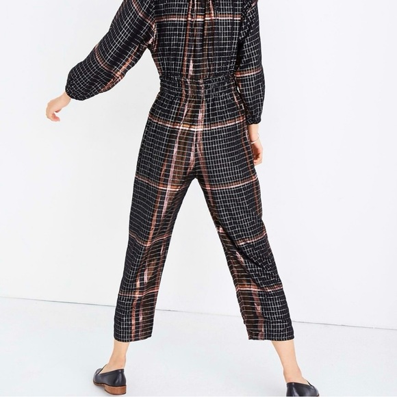 Apiece Apart Quincy Metallic Jumpsuit Onesie Formal Party Mobwife - Picture 5 of 16